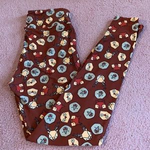 Lularoe forest animal leggings